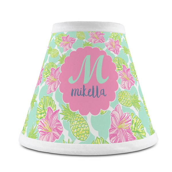 Custom Preppy Hibiscus Chandelier Lamp Shade (Personalized)