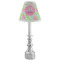 Preppy Hibiscus Small Chandelier Lamp - LIFESTYLE (on candle stick)