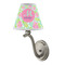 Preppy Hibiscus Small Chandelier Lamp - LIFESTYLE (on wall lamp)