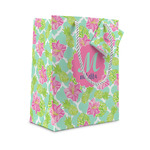 Preppy Hibiscus Gift Bag (Personalized)