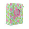 Preppy Hibiscus Small Gift Bag - Front/Main