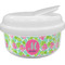 Preppy Hibiscus Snack Container (Personalized)