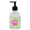 Preppy Hibiscus Glass Soap & Lotion Bottle - Single Bottle (Personalized)