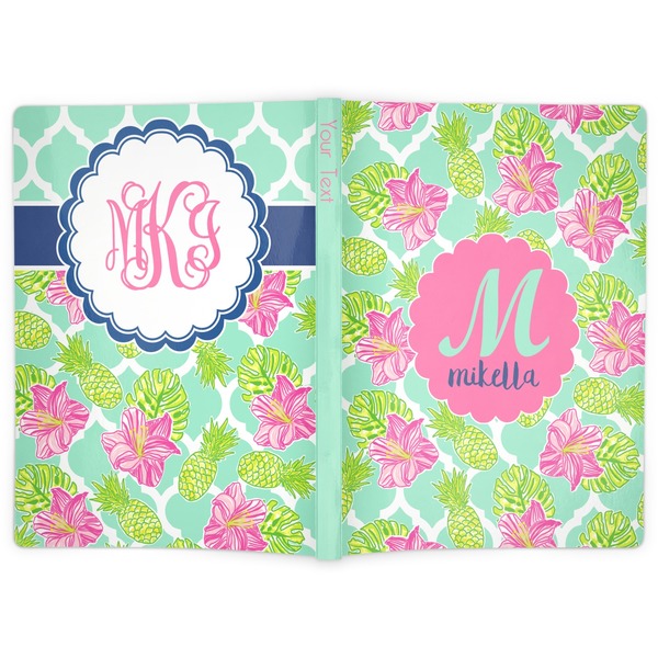 Preppy Hibiscus Soft Cover Journal - Apvl