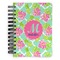 Preppy Hibiscus Spiral Journal Small - Front View
