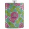 Preppy Hibiscus Stainless Steel Flask (Personalized)