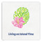 Preppy Hibiscus Paper Dinner Napkins (Personalized)