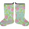 Preppy Hibiscus Stocking - Double-Sided - Approval