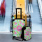 Preppy Hibiscus Suitcase Set 4 - IN CONTEXT