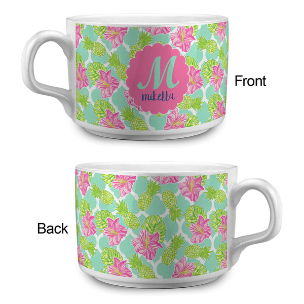 Preppy Hibiscus Tea Cup - Single Apvl