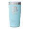 Preppy Hibiscus Teal Polar Camel Tumbler - 20oz - Single Sided - Approval