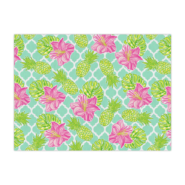 Custom Preppy Hibiscus Tissue Paper Sheets - Large - Heavyweight