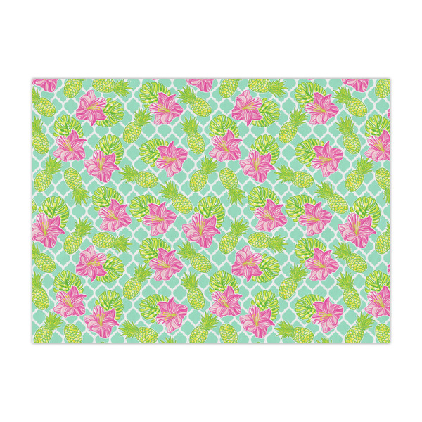 Custom Preppy Hibiscus Large Tissue Papers Sheets - Lightweight