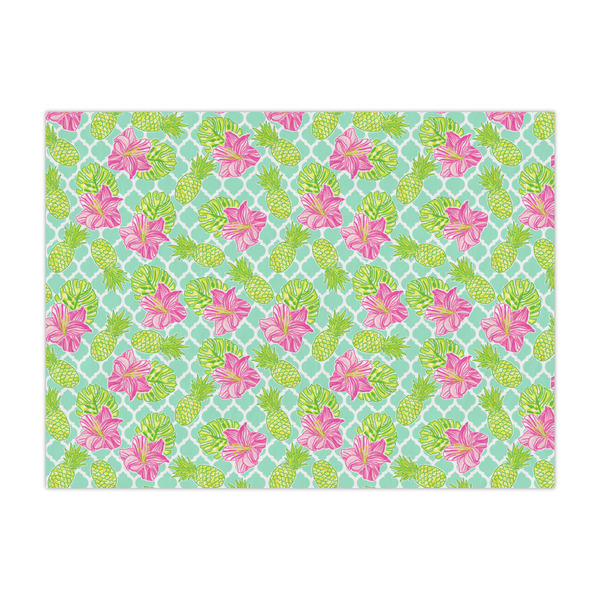 Custom Preppy Hibiscus Tissue Paper Sheets - Large - Lightweight