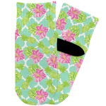 Preppy Hibiscus Toddler Ankle Socks