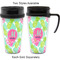 Preppy Hibiscus Travel Mugs - with & without Handle