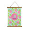 Preppy Hibiscus Wall Hanging Tapestry (Personalized)