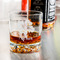 Preppy Hibiscus Whiskey Glass - Jack Daniel's Bar - in use