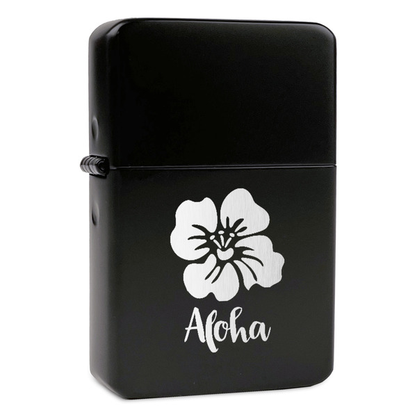 Custom Preppy Hibiscus Windproof Lighter (Personalized)