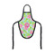 Preppy Hibiscus Wine Bottle Apron - FRONT/APPROVAL