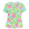 Preppy Hibiscus Women's Crew T-Shirt