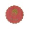 Preppy Hibiscus Wooden Sticker Medium Color - Main
