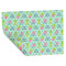 Preppy Hibiscus Wrapping Paper Sheet - Double Sided - Folded