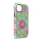 Preppy Hibiscus iPhone Case - Rubber Lined - iPhone 14 (Personalized)