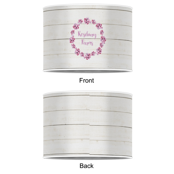 Farm House 12" Drum Lampshade - APPROVAL (Poly Film)