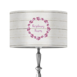Farm House 12" Drum Lamp Shade - Fabric (Personalized)