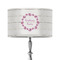 Farm House 12" Drum Lampshade - ON STAND (Fabric)