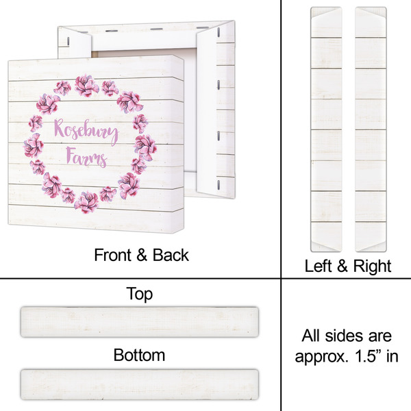 Farm House 12x12 - Canvas Print - Approval