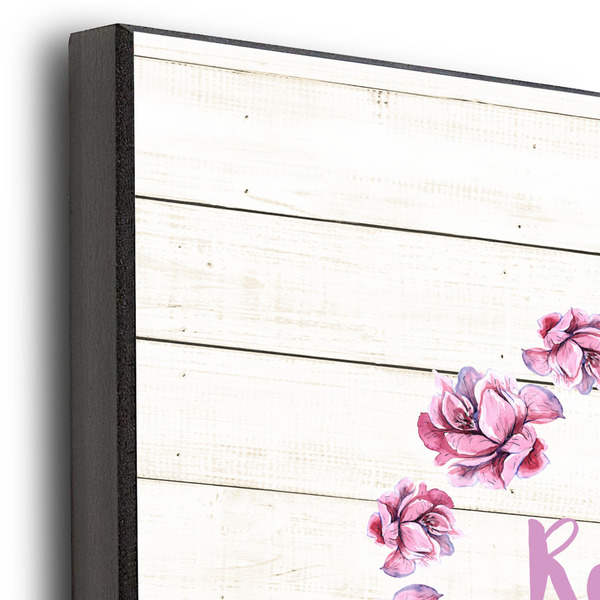 Farm House 12x12 Wood Print - Closeup