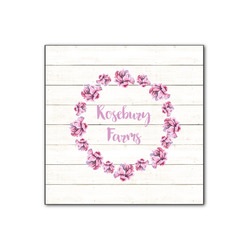 Farm House Wood Print - 12x12 (Personalized)