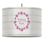Farm House Drum Pendant Lamp (Personalized)