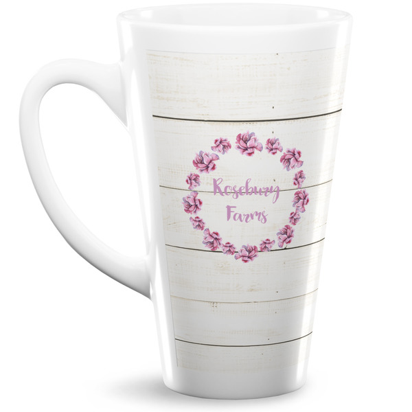 Custom Farm House 16 Oz Latte Mug (Personalized)