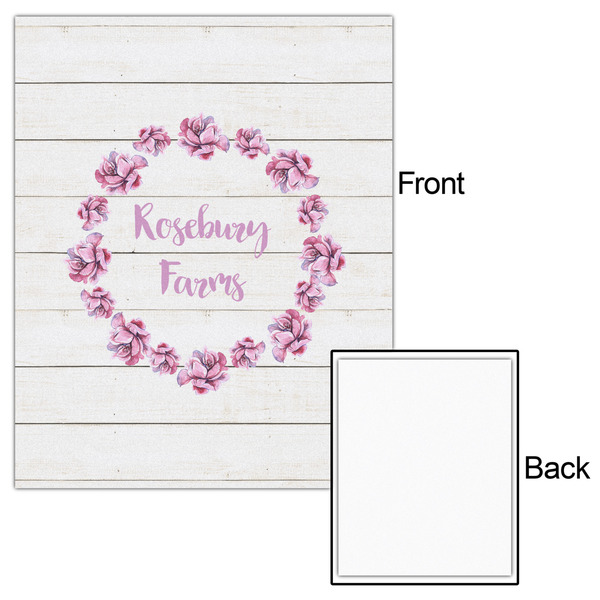 Farm House 16x20 - Matte Poster - Front & Back