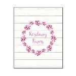 Farm House Wood Print - 16x20 (Personalized)