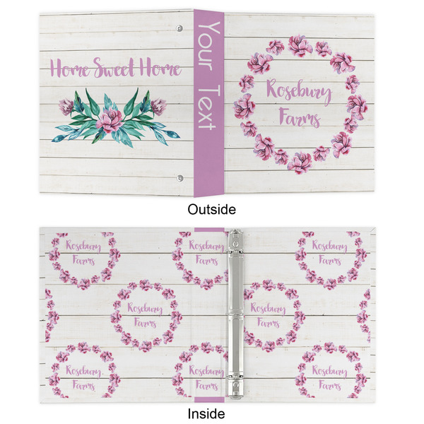 Farm House 3 Ring Binders - Full Wrap - 1" - APPROVAL