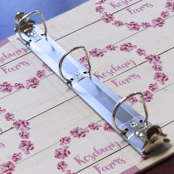 Farm House 3 Ring Binders - Full Wrap - 1" - DETAIL