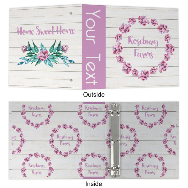 Farm House 3 Ring Binders - Full Wrap - 2" - APPROVAL