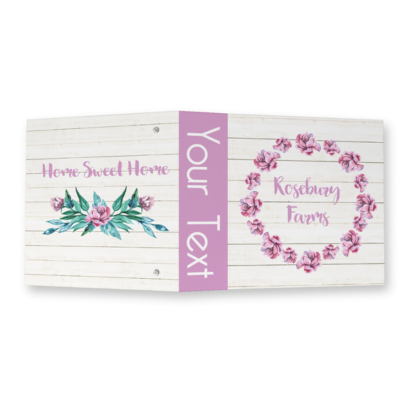 Farm House 3 Ring Binders - Full Wrap - 2" - OPEN OUTSIDE