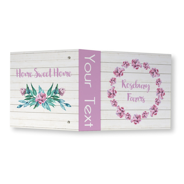 Farm House 3 Ring Binders - Full Wrap - 3" - OPEN OUTSIDE