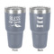 Farm House 30 oz Stainless Steel Tumbler - Grey - Double-Sided (Personalized)