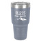 Farm House 30 oz Stainless Steel Tumbler - Grey - Single-Sided