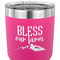 Farm House 30 oz Stainless Steel Ringneck Tumbler - Pink - CLOSE UP