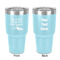 Farm House 30 oz Stainless Steel Tumbler - Teal - Double-Sided (Personalized)