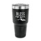 Farm House 30 oz Stainless Steel Ringneck Tumblers - Black - FRONT