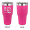 Farm House 30 oz Stainless Steel Ringneck Tumblers - Pink - Single Sided - APPROVAL