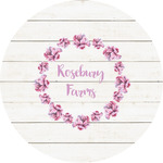 Farm House Multipurpose Round Labels - 4" (Personalized)